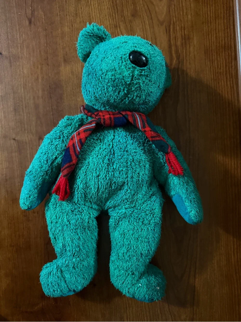 TY Beanie Buddy - WALLACE the Scottish Bear (13.5 inch) -2000